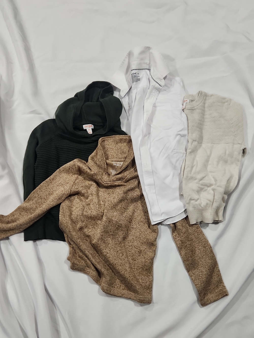 Lot of Size 8 Boy Long Sleeve Sweaters